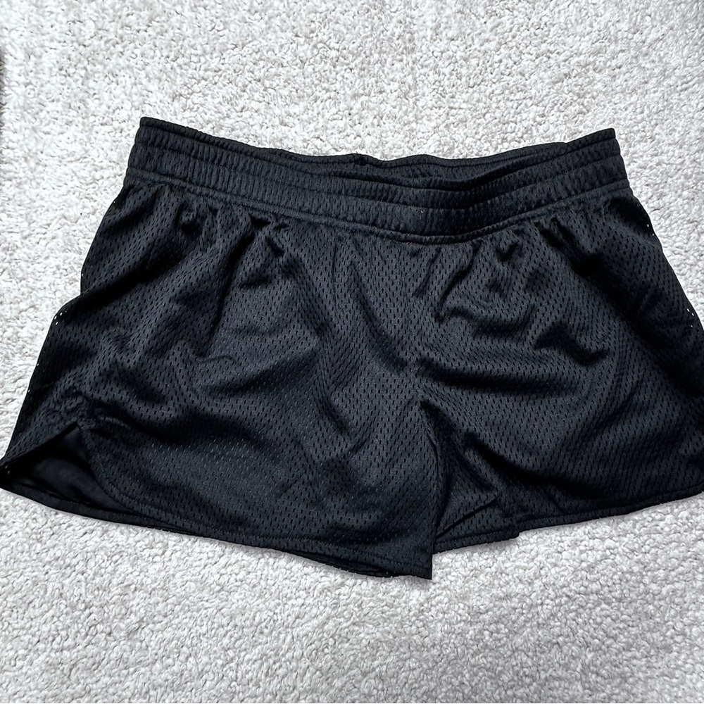 BCG black athletic running shorts, XL (16). NWOT